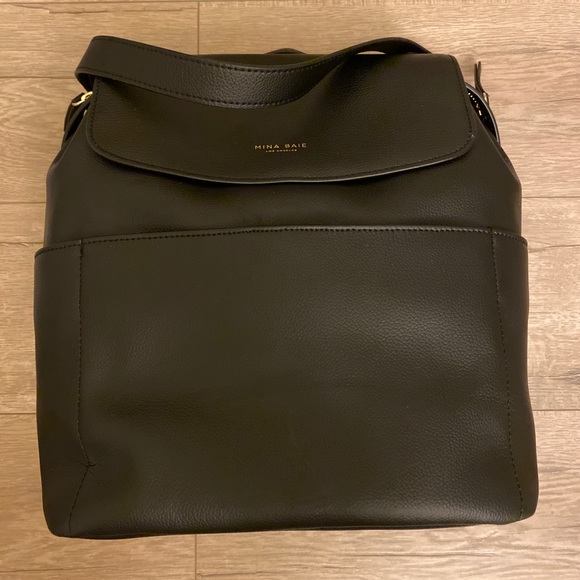 mina bae Handbags - Mina bae vegan mini kinney backpack